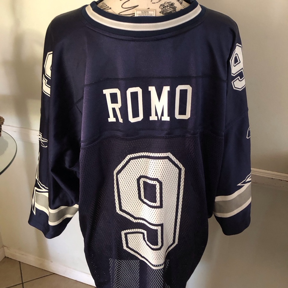 NFL Dallas Cowboys Romo Jersey Navy Blue